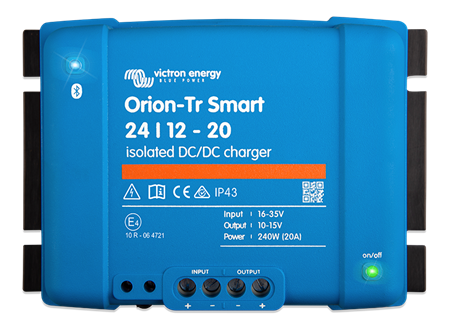 Orion-Tr Smart 24/12-20A DC-DC m. laddkurva